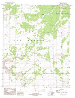 Chamisa Tank USGS topographic map 36112a4