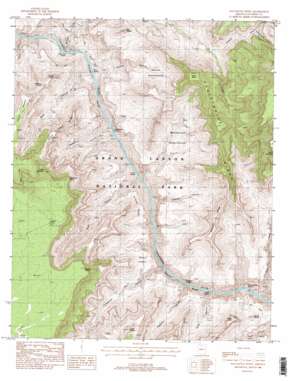 Havasupai Point USGS topographic map 36112b3