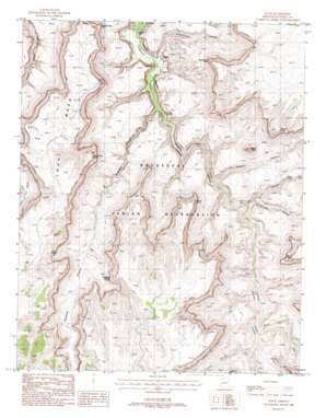 Supai USGS topographic map 36112b6