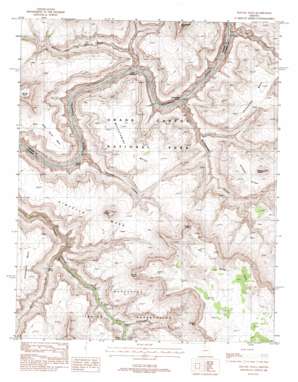 Havasu Falls USGS topographic map 36112c6