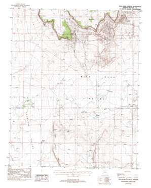 Wild Band Pockets USGS topographic map 36112f8