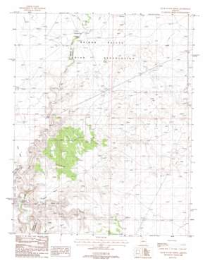 Clear Water Spring topo map