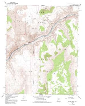 Vulcans Throne USGS topographic map 36113b1