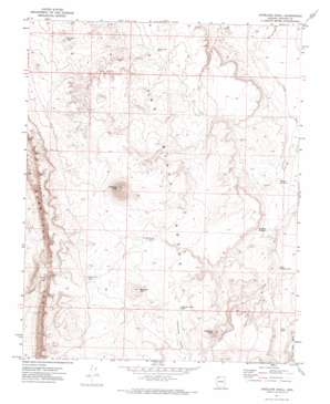 Antelope Knoll USGS topographic map 36113f2