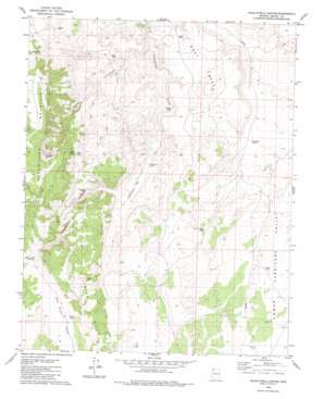Hole-n-Wall Canyon USGS topographic map 36113g4