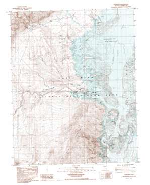 Echo Bay USGS topographic map 36114c4