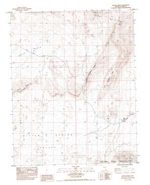 Bitter Spring USGS topographic map 36114c5
