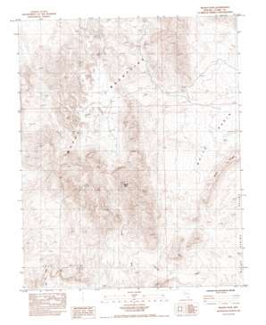 Muddy Peak USGS topographic map 36114c6