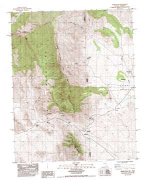 Virgin Peak USGS topographic map 36114e1