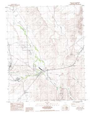 Moapa East USGS topographic map 36114f5
