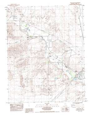 Moapa West USGS topographic map 36114f6