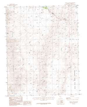 Arrow Canyon USGS topographic map 36114f7