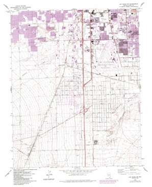 Las Vegas SW USGS topographic map 36115a2