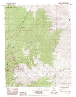 Angel Peak USGS topographic map 36115c5