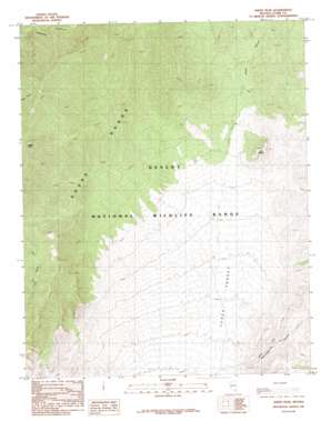 Sheep Peak USGS topographic map 36115e2