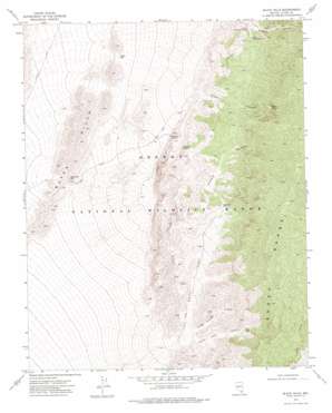 Black Hills topo map