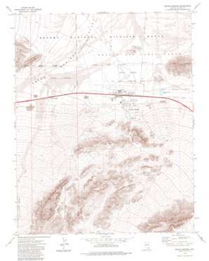 Indian Springs topo map