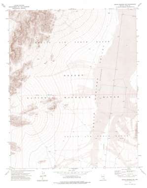 Indian Springs Nw topo map