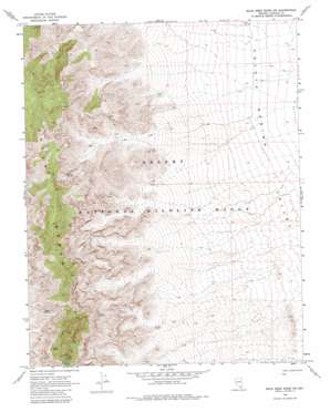 Mule Deer Ridge NE USGS topographic map 36115h1
