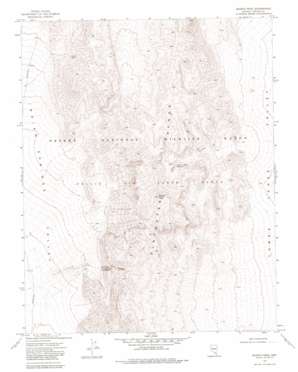 Quartz Peak USGS topographic map 36115h5