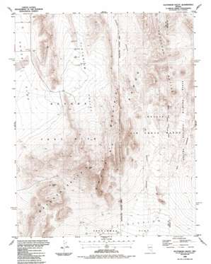 Plutonium Valley topo map