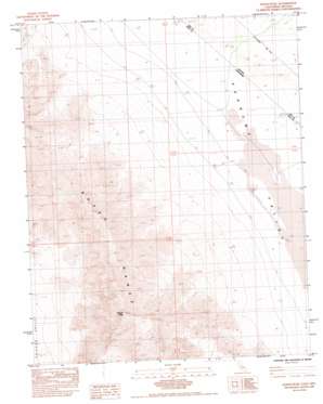 Nopah Peak topo map