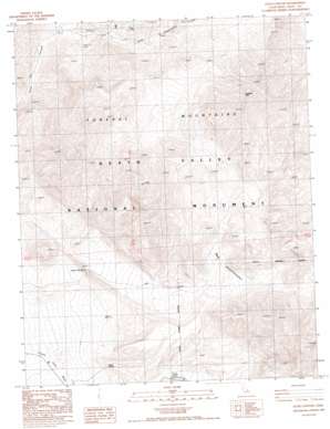 Echo Canyon USGS topographic map 36116d6