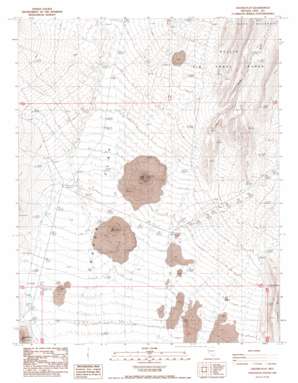 Jackass Flats USGS topographic map 36116g5
