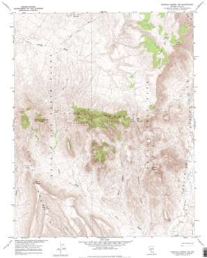 Topopah Springs Nw topo map