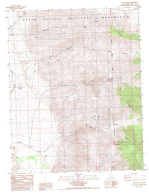 Jail Canyon USGS topographic map 36117b2