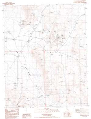 Talc City Hills USGS topographic map 36117c6