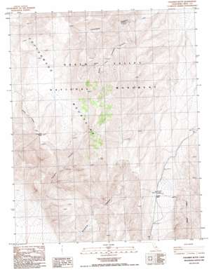 Panamint Butte topo map