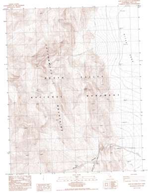 East Of Sand Flat topo map