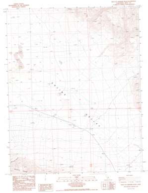 West Of Ubehebe Peak USGS topographic map 36117f6