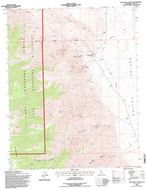 Pat Keyes Canyon USGS topographic map 36117g8
