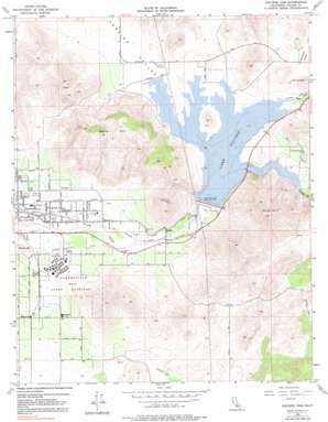 Success Dam USGS topographic map 36118a8