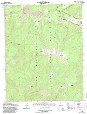 Kern Peak USGS topographic map 36118c3