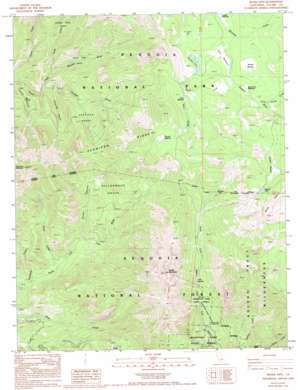 Moses Mountain USGS topographic map 36118c6