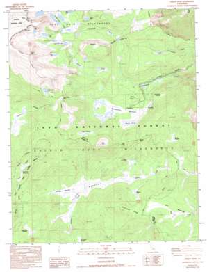 Cirque Peak USGS topographic map 36118d2