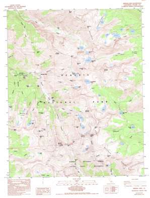 Mineral King USGS topographic map 36118d5
