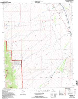 Manzanar USGS topographic map 36118f2