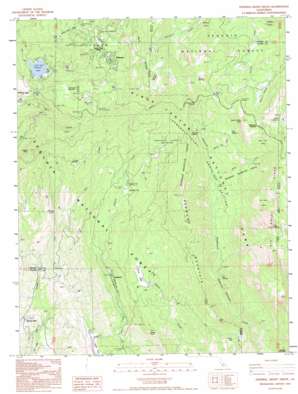 General Grant Grove USGS topographic map 36118f8