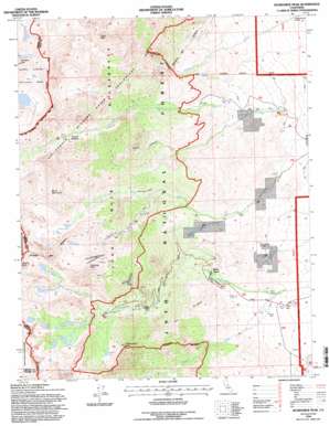 Kearsarge Peak USGS topographic map 36118g3
