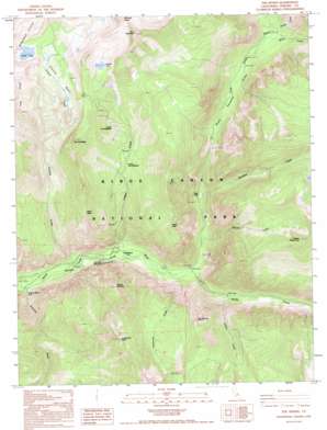 The Sphinx USGS topographic map 36118g5