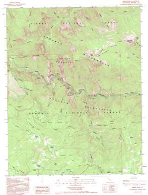 Wren Peak USGS topographic map 36118g7