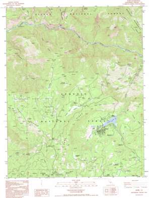 Wren Peak USGS topographic map 36118g8