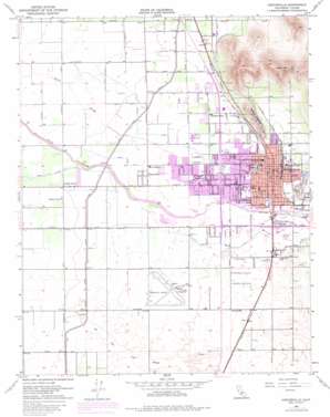 Porterville USGS topographic map 36119a1