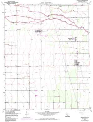 Woodville USGS topographic map 36119a2