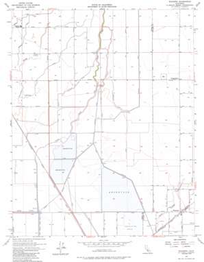 Waukena USGS topographic map 36119b5