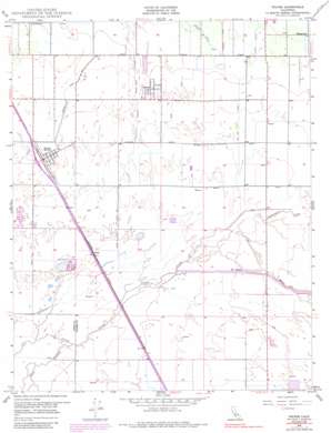 Traver USGS topographic map 36119d4